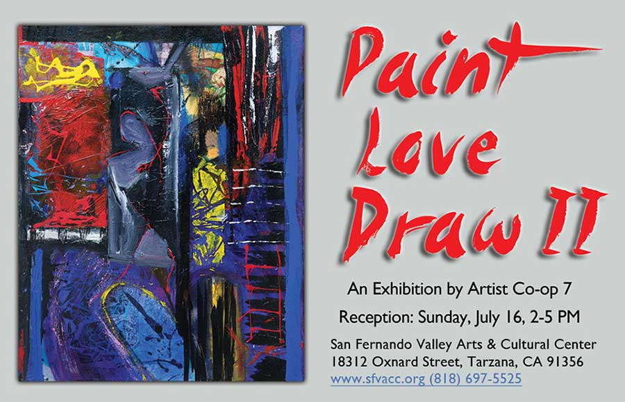 Paint Love Draw II an exhibition by Artist Co-op 7