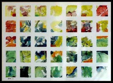 Hydrangeas, 35 Panels